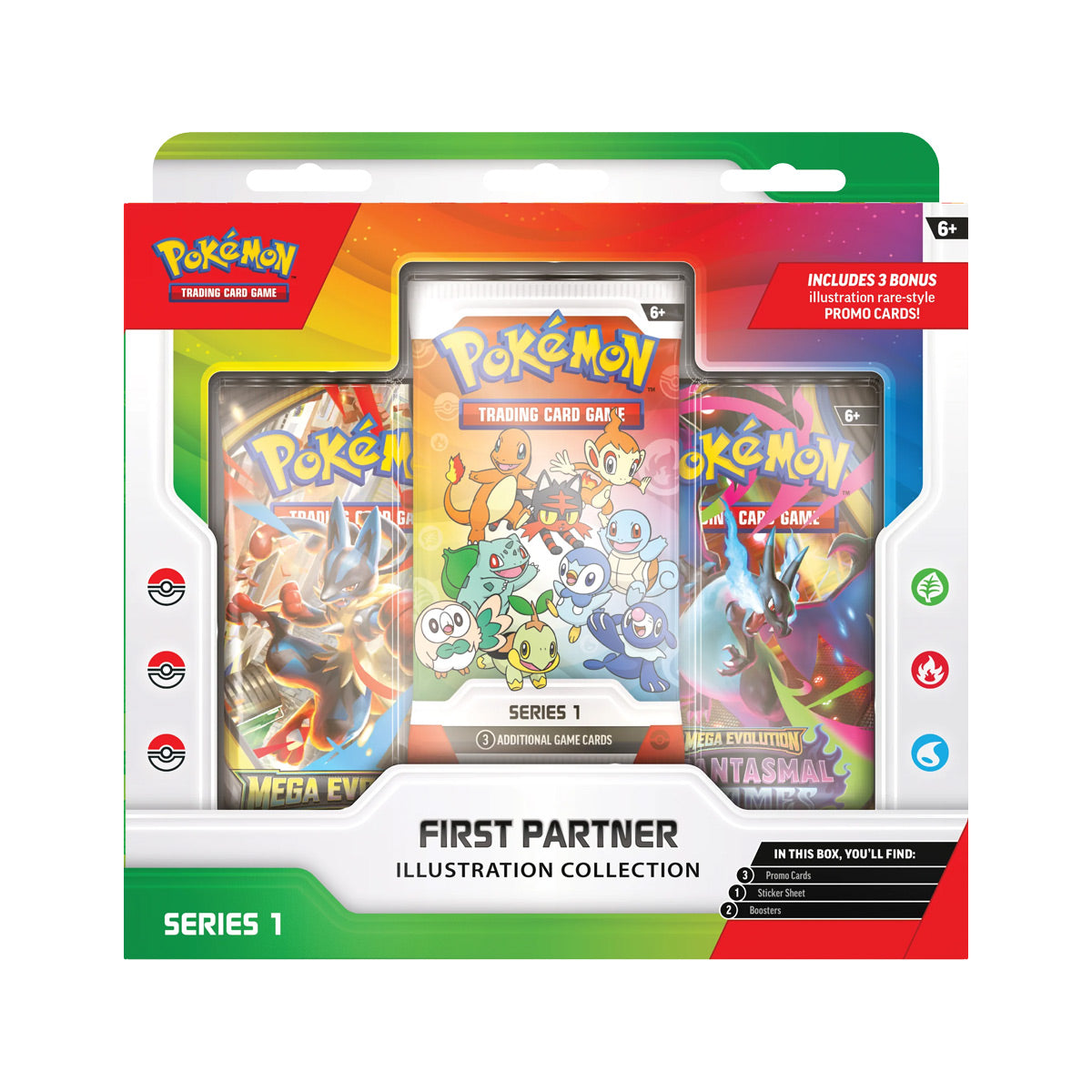 Pokémon – First Partner – Illustration Collection – Series 1